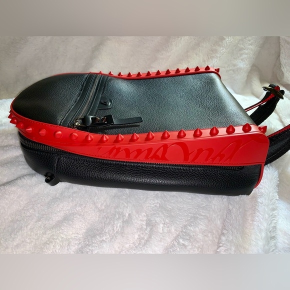 Christian Louboutin Small Backparis Leather Backpack - Picture 3 of 9